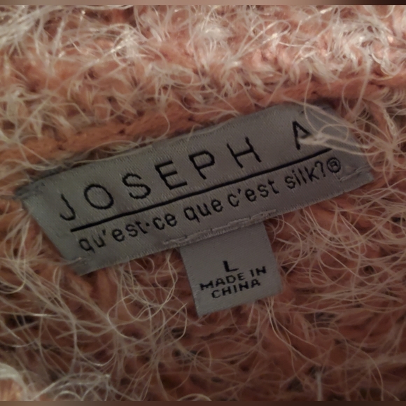 Joseph A sweater blush pink - Picture 3 of 4